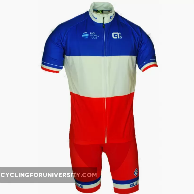 2018 Groupama FDJ French Champion Jersey Closeout, GRO18J5