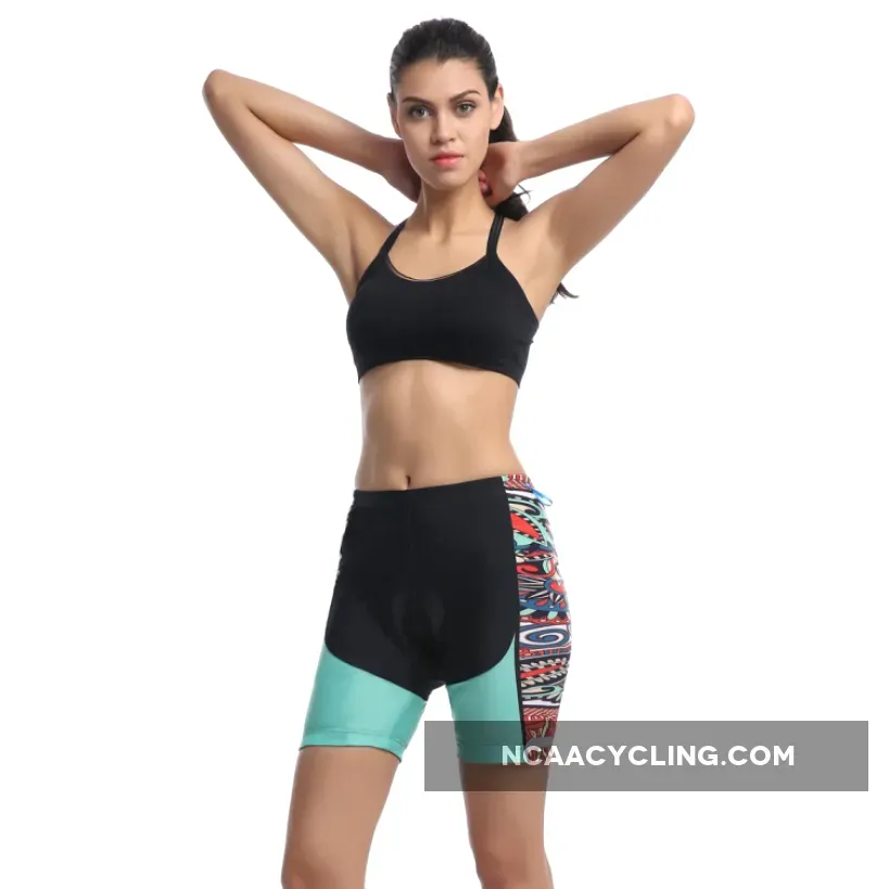 Womens Cycling Shorts with 4D Gel Padded - Breathable Women Bike Shorts Biker Pants for Outdoor Biking Riding 650