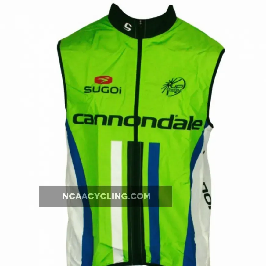 2013 CANNONDALE Sugoi professional cycling team Sleeveless Jersey Vest