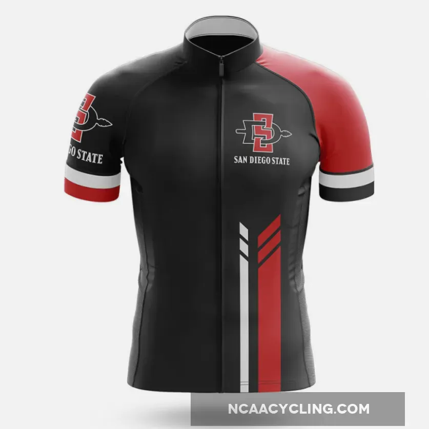San Diego State University Colors Cycling Jersey | san diego state colors