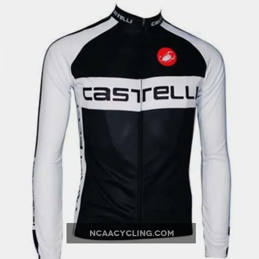 CASTELLI BLACK/WHITE Winter Jacket Outlet