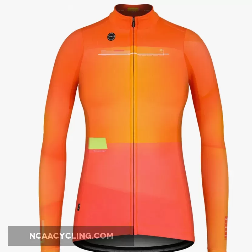 Gobik Cobble Brash long sleeves woman jersey - Orange