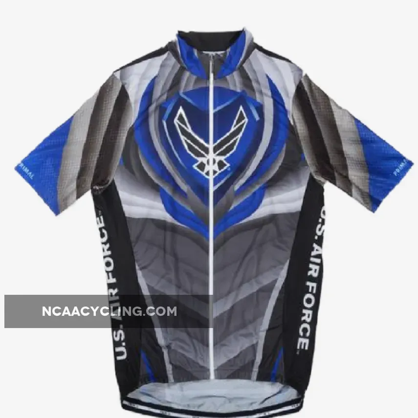 Primal Wear US Air Force Vortex Men's Helix Short sleeve Full zip Jersey #Vortex Wear