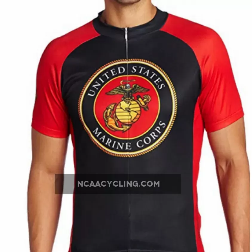 US United States Marine Corps Short Sleeve Cycling Jerseys