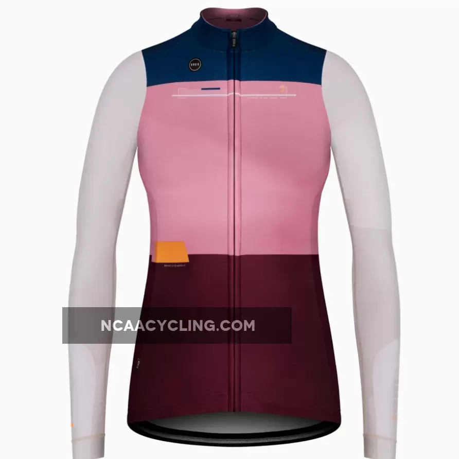 Gobik Cobble Dahlia long sleeves woman jersey - Pink