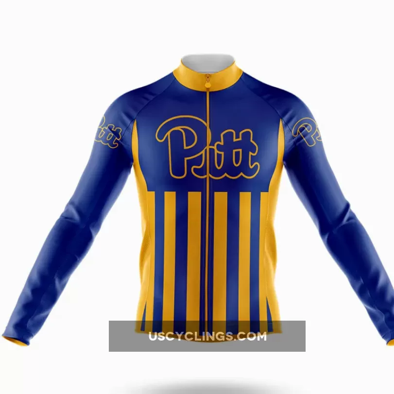 University of Pittsburgh USA Long Sleeve Cycling Jersey Only