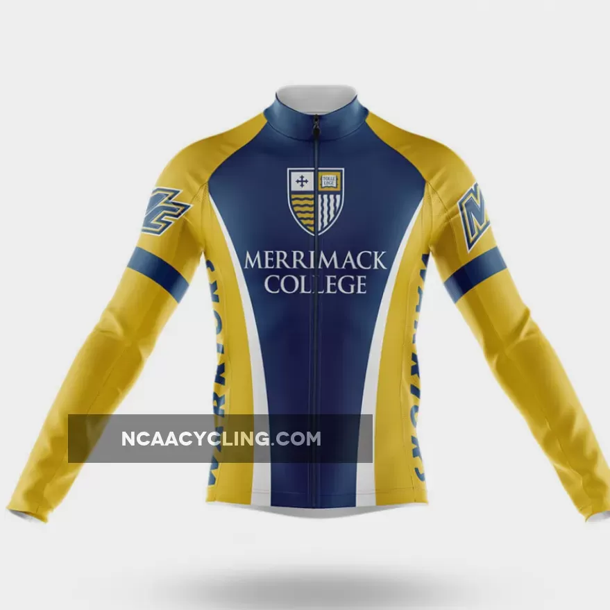 To Buy Merrimack College Long Sleeve Cycling Jersey Only