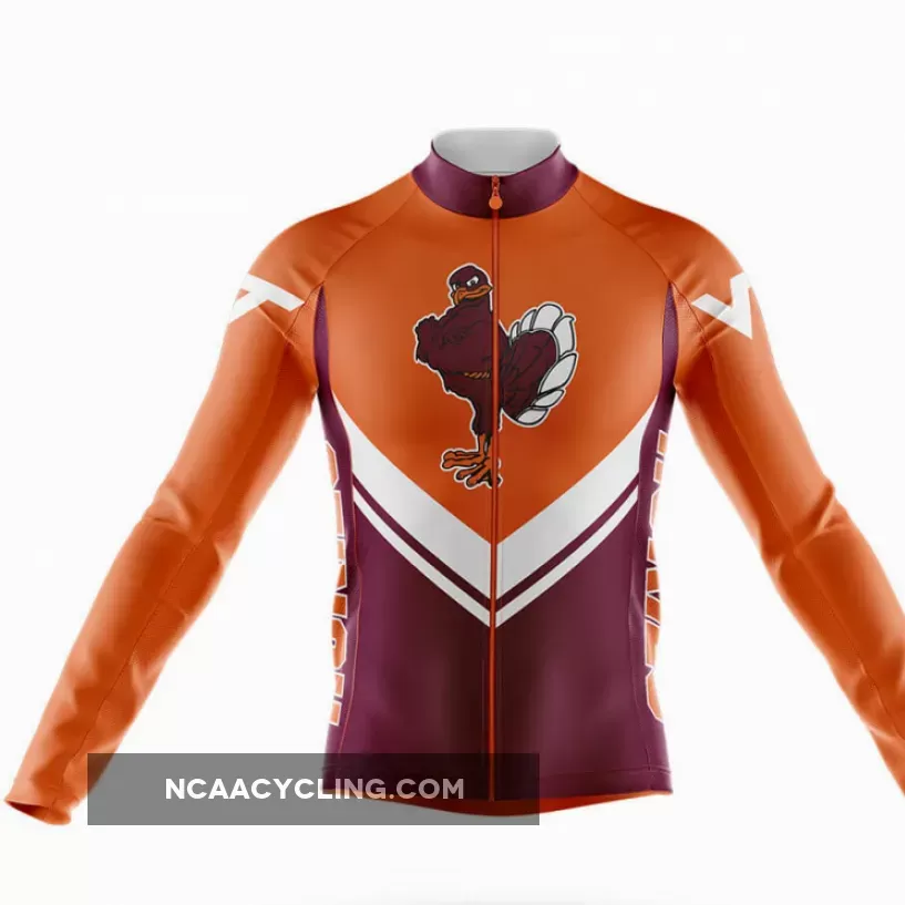 Virginia Tech V3 Long Sleeve Cycling Jersey Only