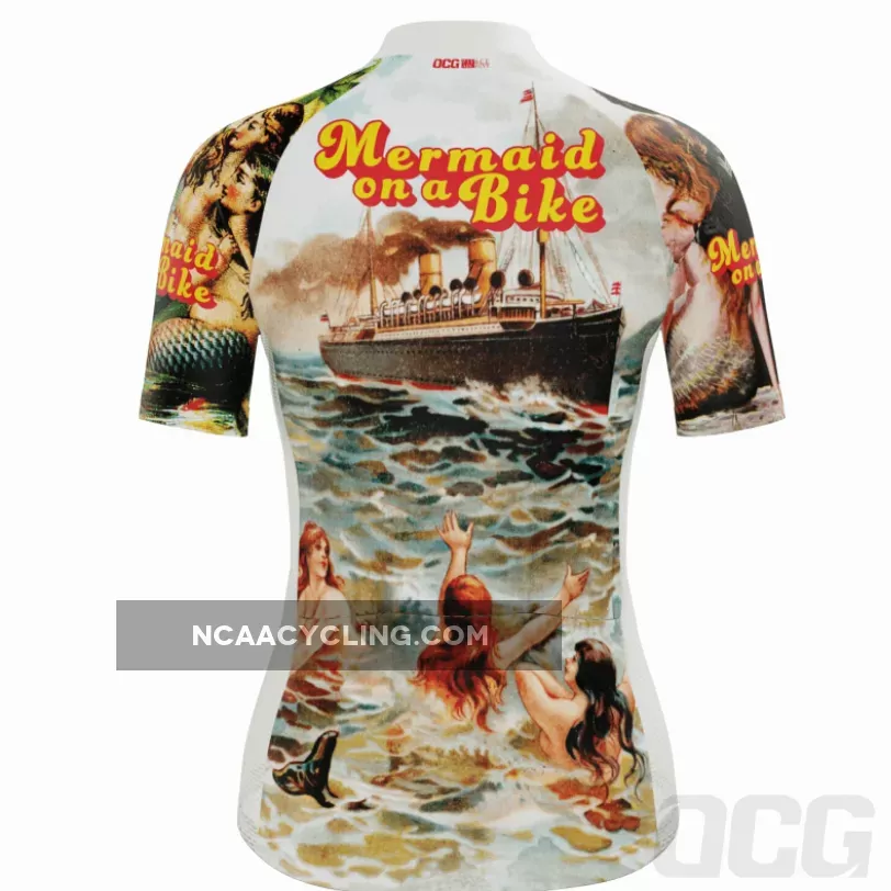 Women's The Mermaid Series 1 Short Sleeve Cycling Jersey