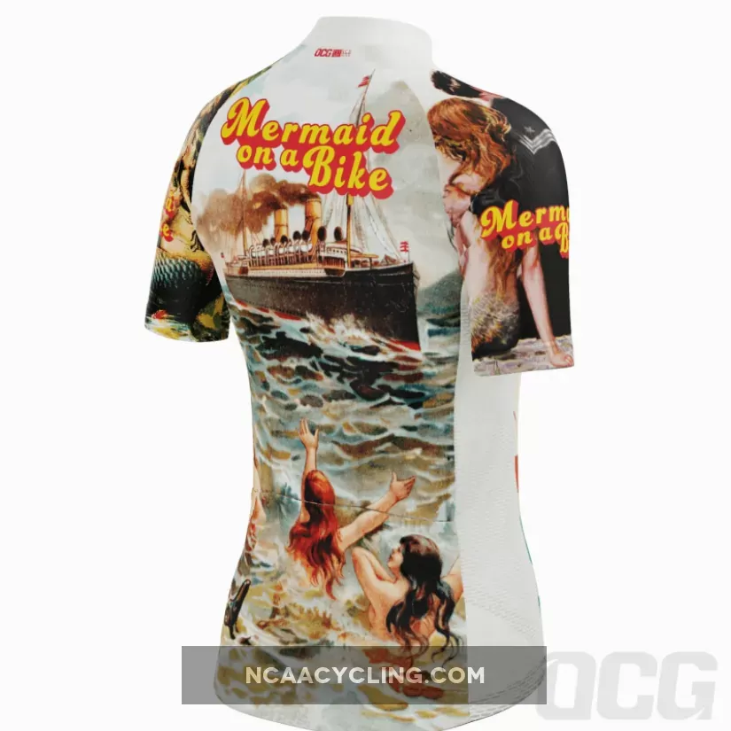 Women's The Mermaid Series 1 Short Sleeve Cycling Jersey