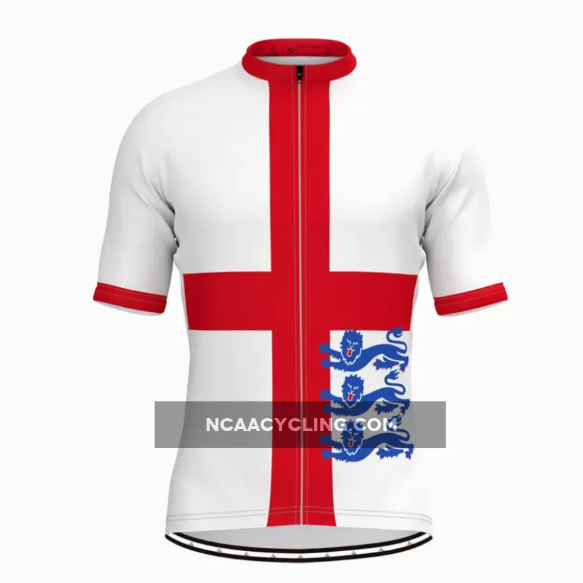 England Three Lions Men's Cycling Jersey Outlet