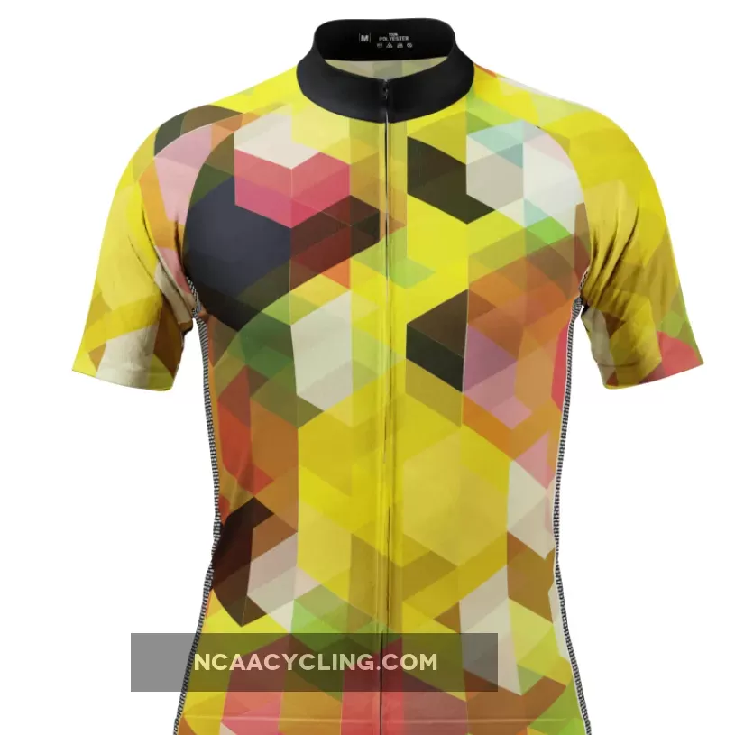 Men's Mosaic Short Sleeve Cycling Jersey To Buy