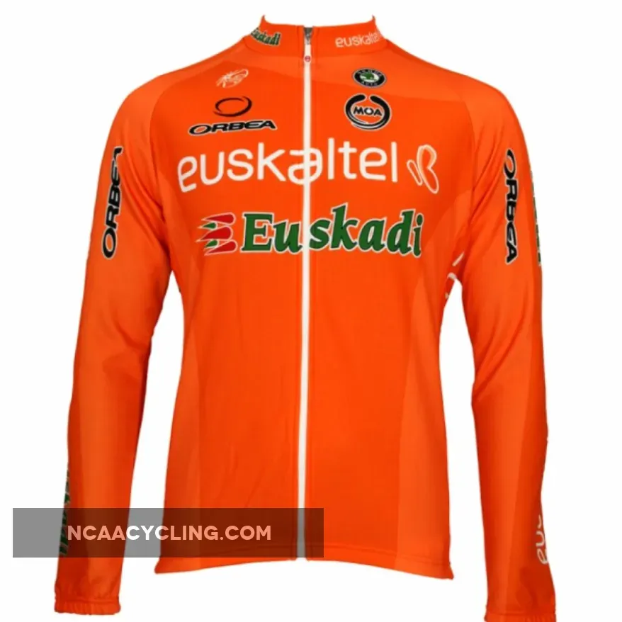 2012 EUSKALTEL Euskadi MOA Radsport-Profi-Team-long sleeve jersey