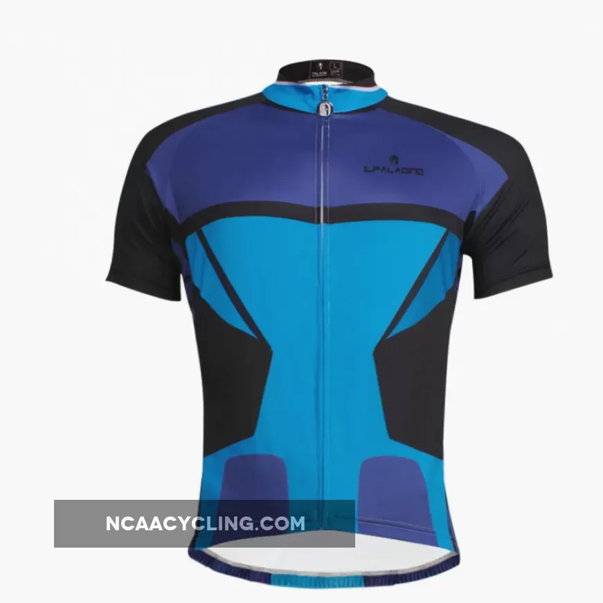 Blue Cycling Jersey Men's Short-Sleeve Bicycling Summer Shirts NO.647