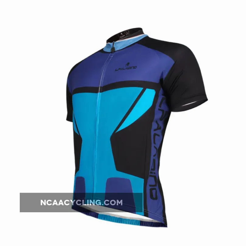 Blue Cycling Jersey Men's Short-Sleeve Bicycling Summer Shirts NO.647