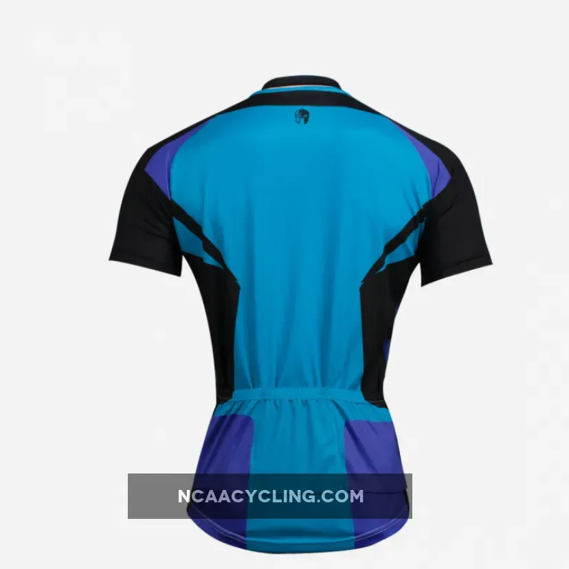 Blue Cycling Jersey Men's Short-Sleeve Bicycling Summer Shirts NO.647