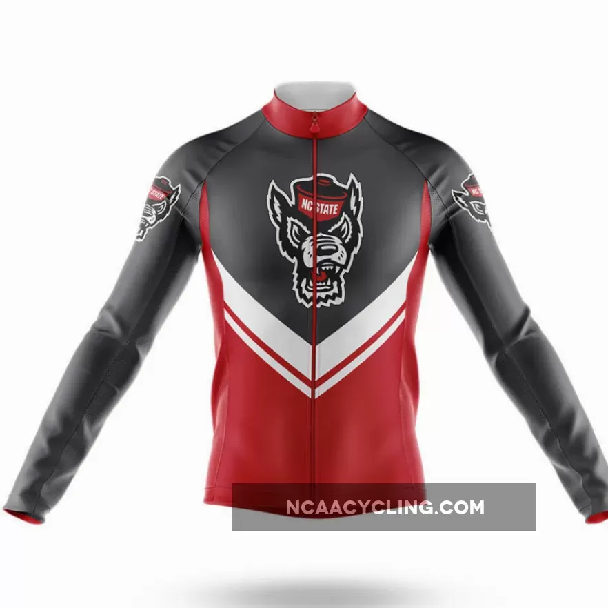 North Carolina State University V3 - Men's Cycling Kit - Long Sleeve Jersey