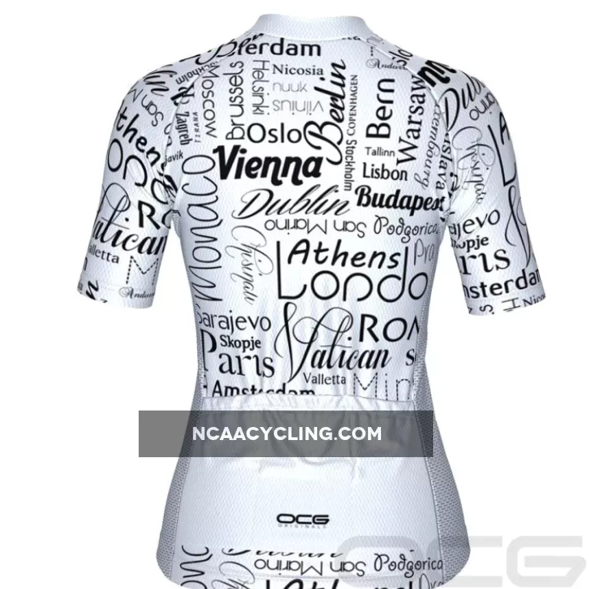 Women's Riding Europe Short Sleeve Cycling Jersey #Eu Cycling Jersey