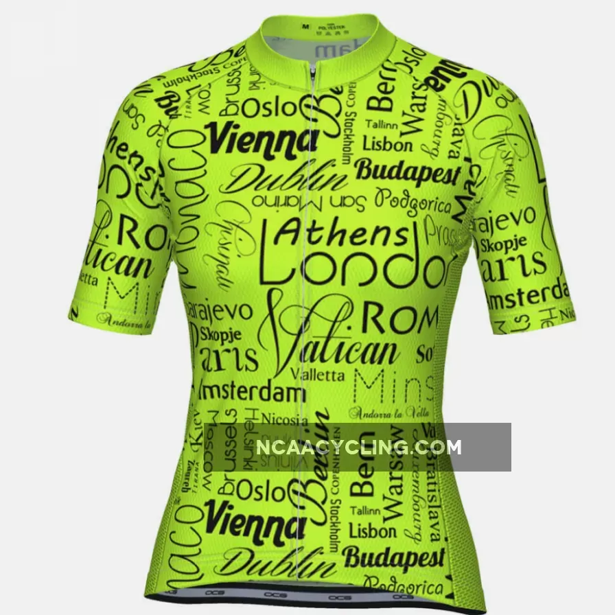 Women's Riding Europe Short Sleeve Cycling Jersey #Eu Cycling Jersey