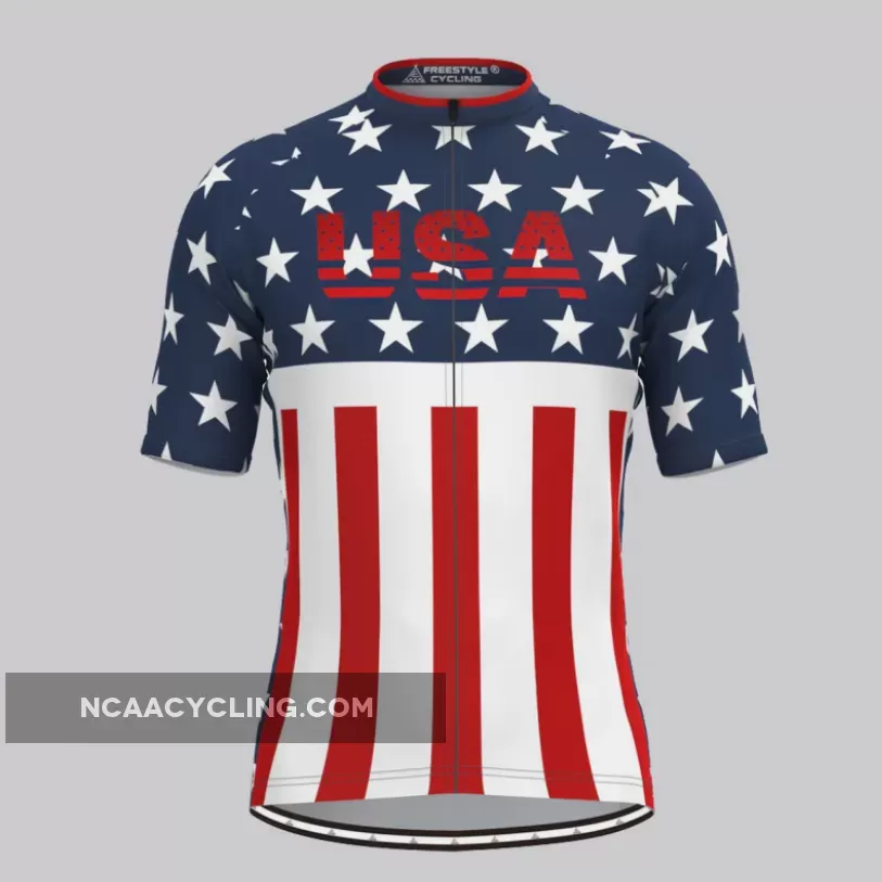 USA National Flag Team Men's Cycling Jerseys Online