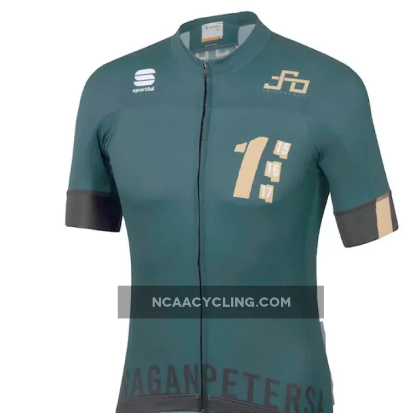 Sagan One Green Gold Full Zip Jersey 329, To Buy SAG19J1
