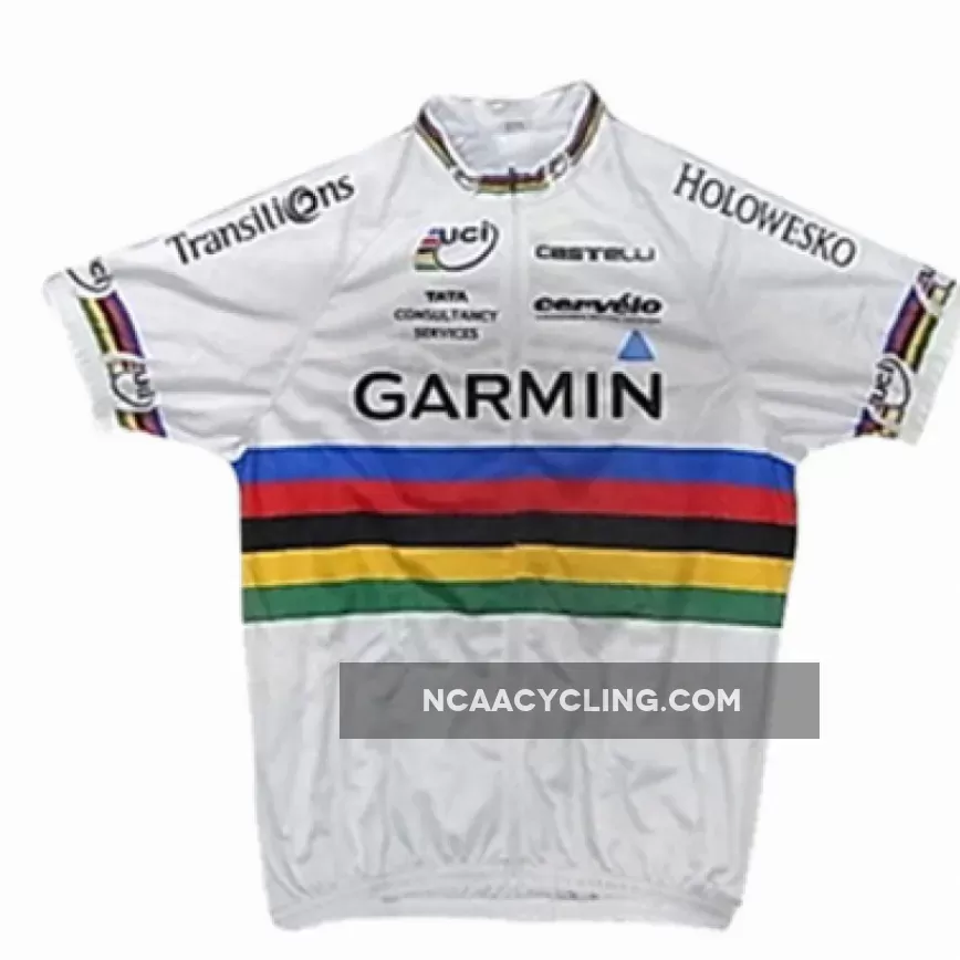 2011 Garmin Cervelo World Champion Short Sleeve Cycling Jersey