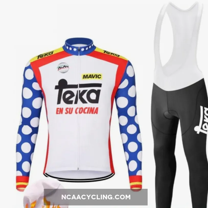 Teka Retro Cycling Set Long Sleeve Outlet