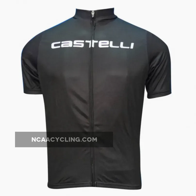 2012 CASTELLI BLACK Cycling Short Sleeve Jersey For Sale