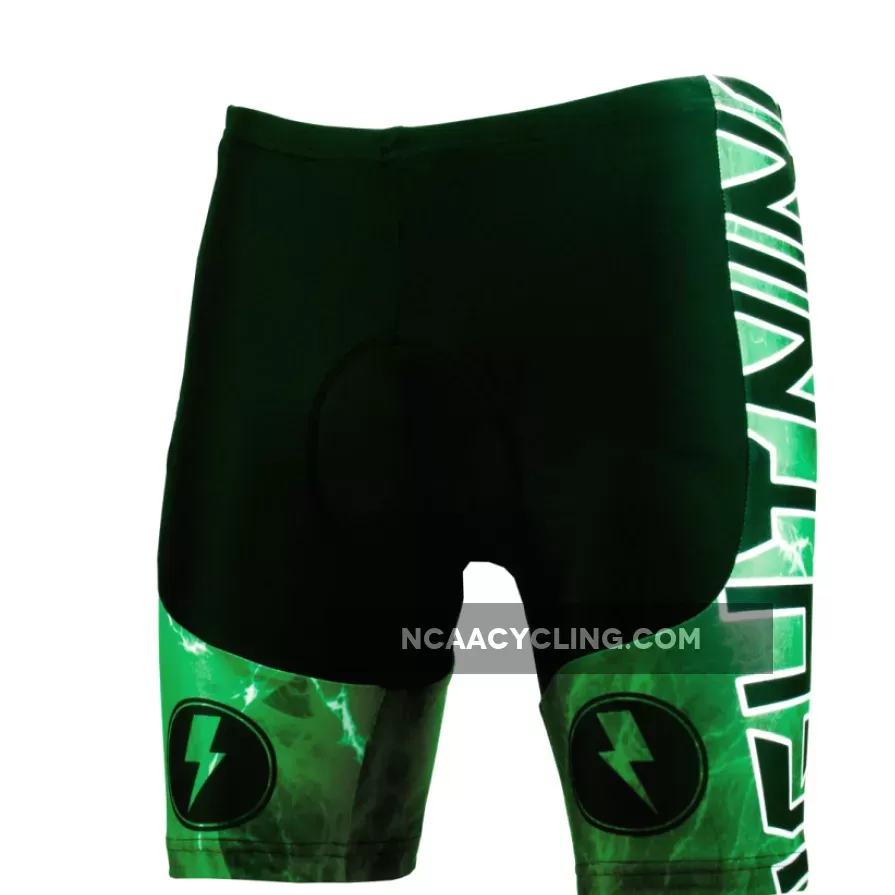Ilpaladino Green Flashing Lightning Natural Phenomenon Cycling Short-sleeve Suit /Jersey Exercise Bicycling Pro Cycle Clothing Racing Apparel Outdoor Sports Leisure Biking Shirts Team Kit NO.627
