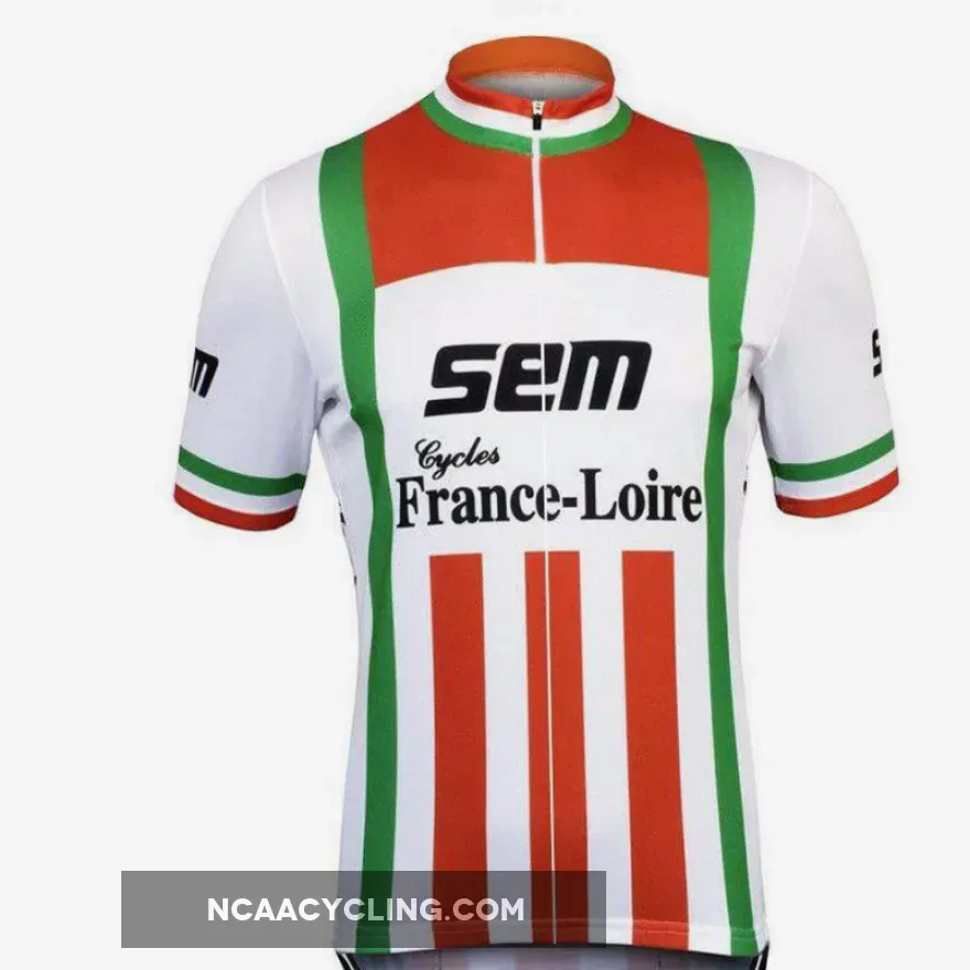 Retro Sem Cycles France Loire Cycling Jersey Online