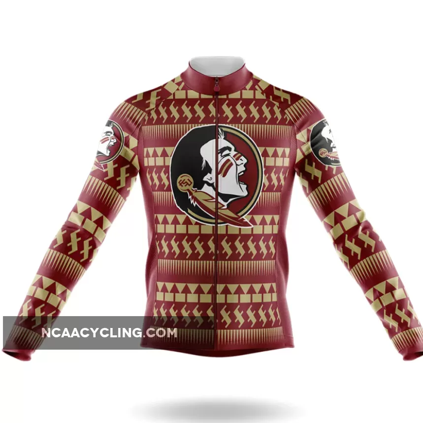 Online FSU Chevron Long Sleeve Cycling Jersey Only