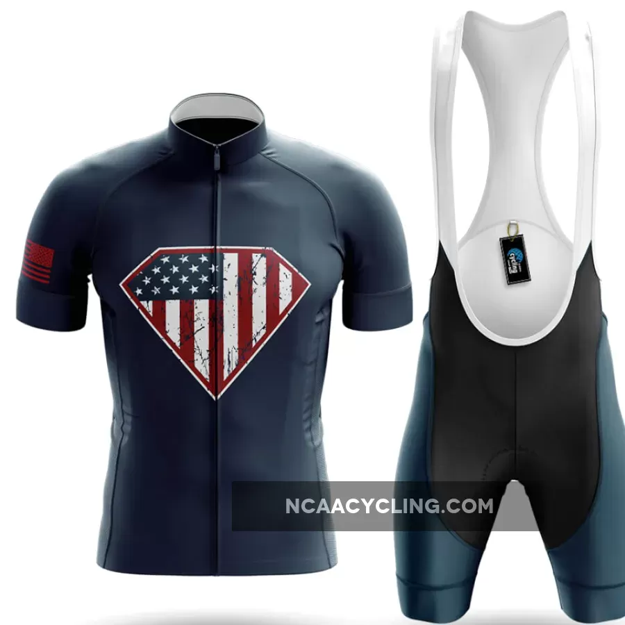 Super Patriot - Men's Cycling Kit / Full Set Brand New