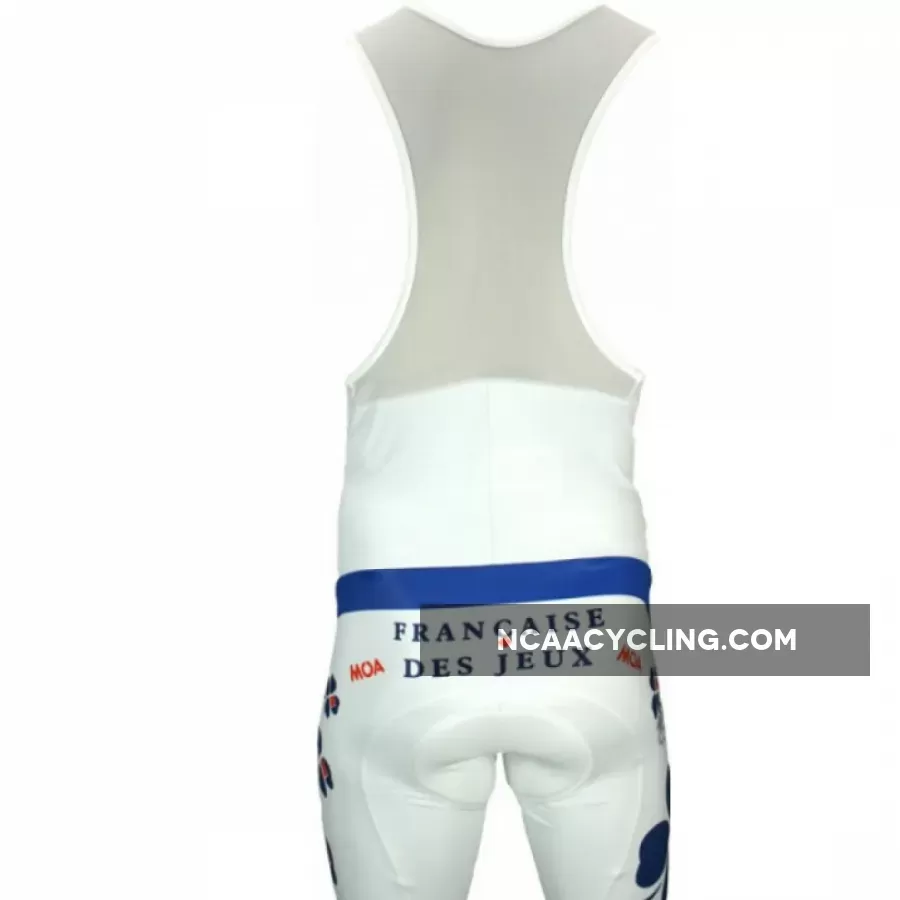 2008 Francaise des Jeux (FdJ) finnischer Meister Bib Shorts