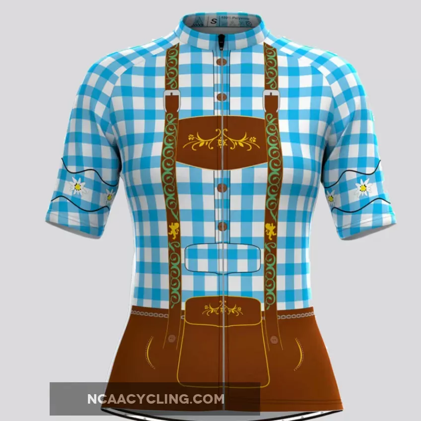 Women's Tirolese Cycling Jersey Blue New Releases