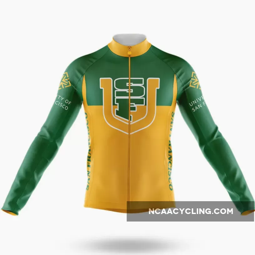 University of San Francisco V2 Long Sleeve Cycling Jersey Only