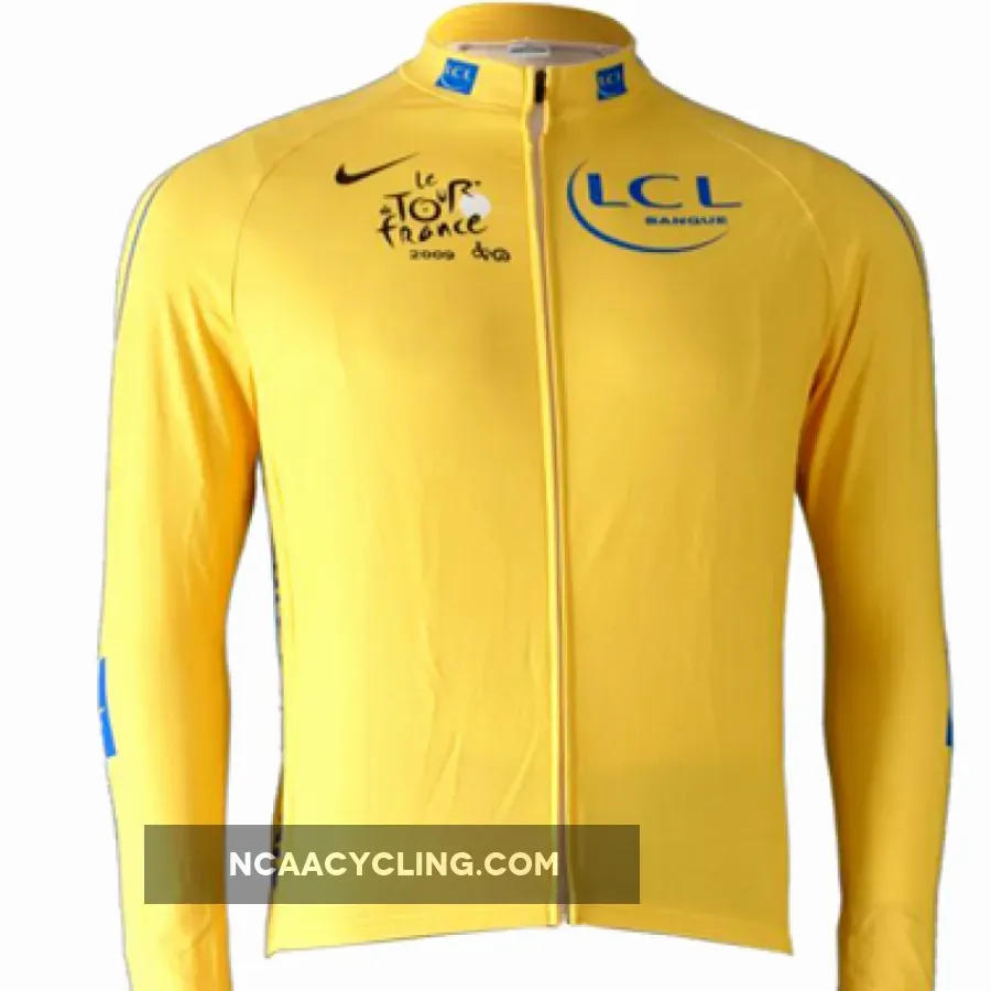 2011 Tour de France LCL Long Sleeve Cycling Jersey