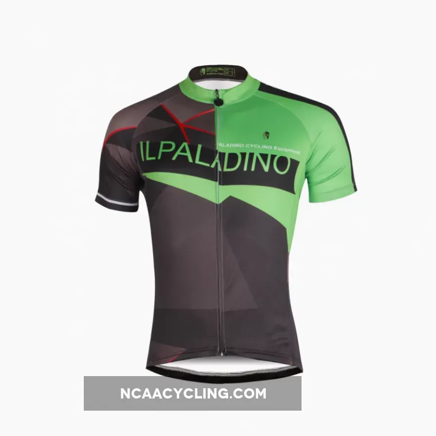 Green&Black Men's Summer Cycling Shirt Jersey NO.689