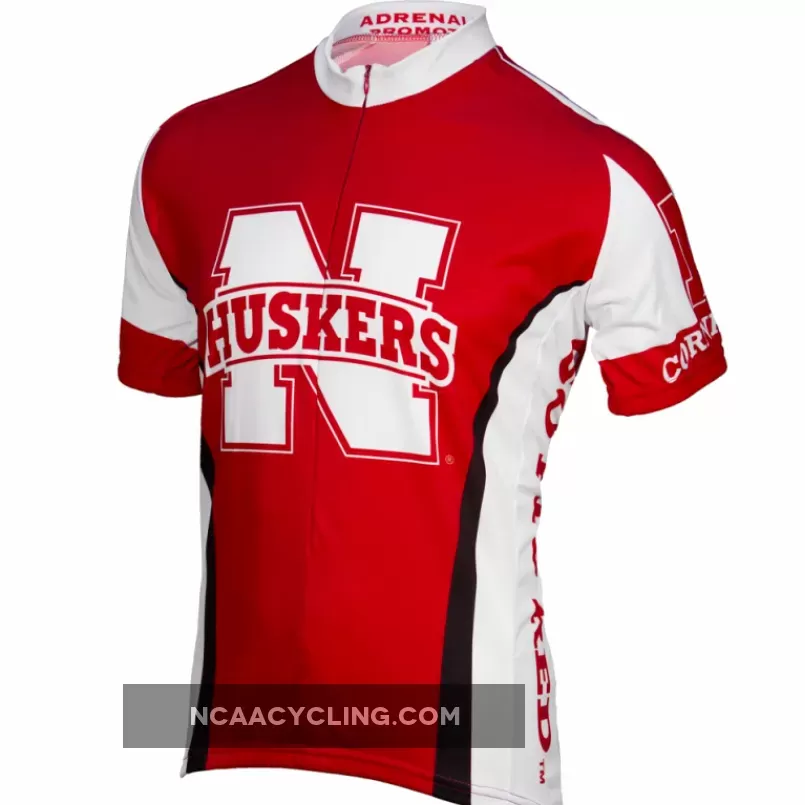 NCAA UNL or NU University of Nebraska–Lincoln Nebraska Cornhuskers Cycling Jerseys