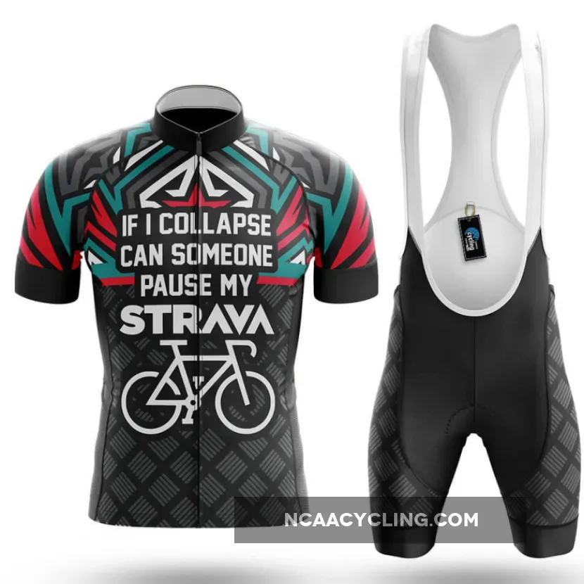 Pause My Strava V7 - Men's Cycling Kit / Full Set Brand New