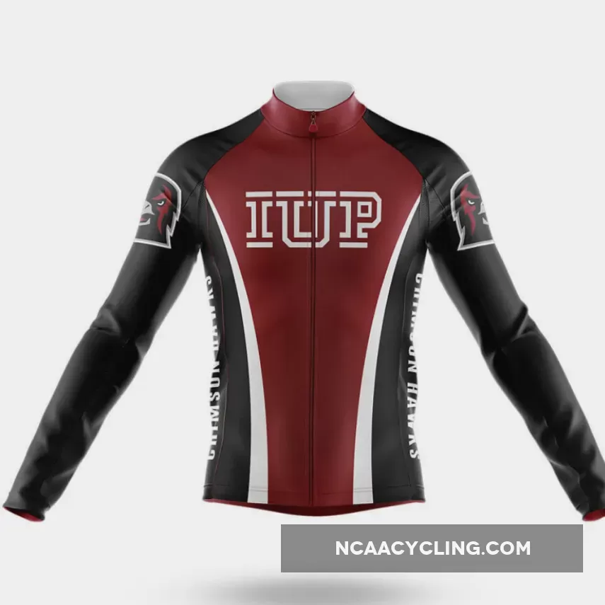 Indiana University of Pennsylvania Long Sleeve Cycling Jersey Only