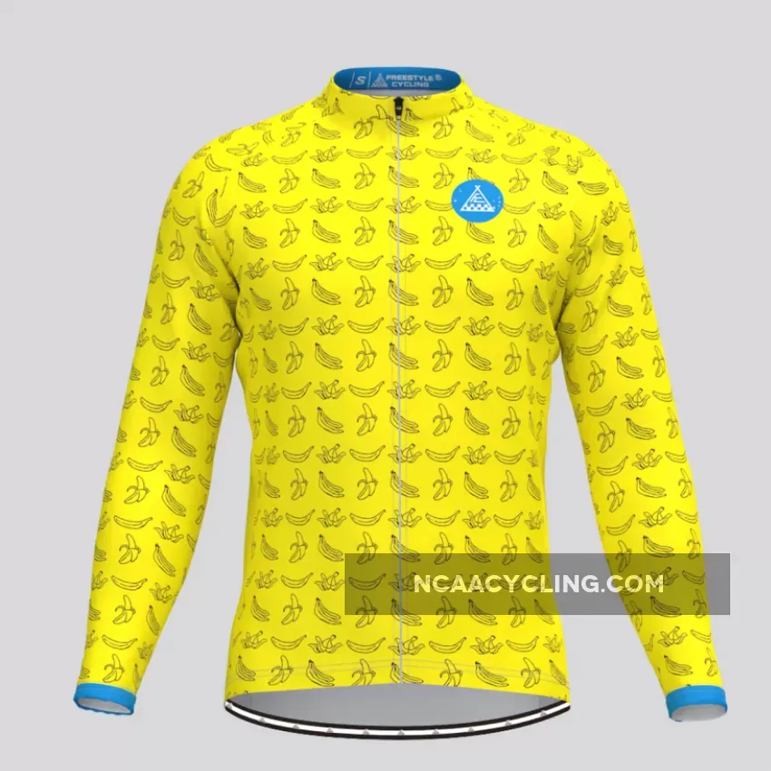 Men's Banana Undress Me LS Cycling Jersey New Releases