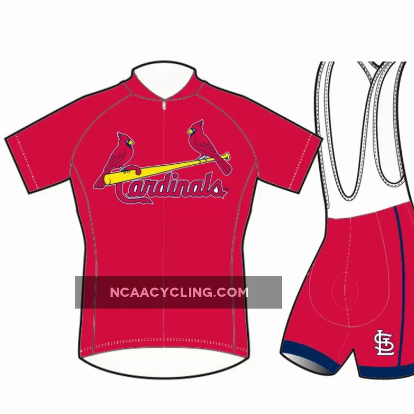 MLB St. Louis Cardinals Cycling Jerseys and (bib) shorts