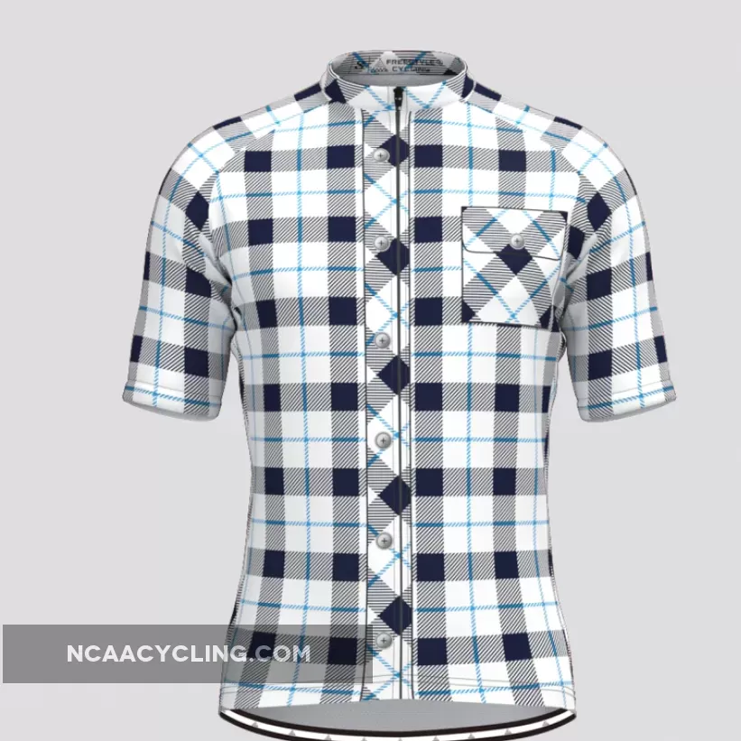 Plaid Checkered Shirt V7 Men's Cycling Jersey New Releases