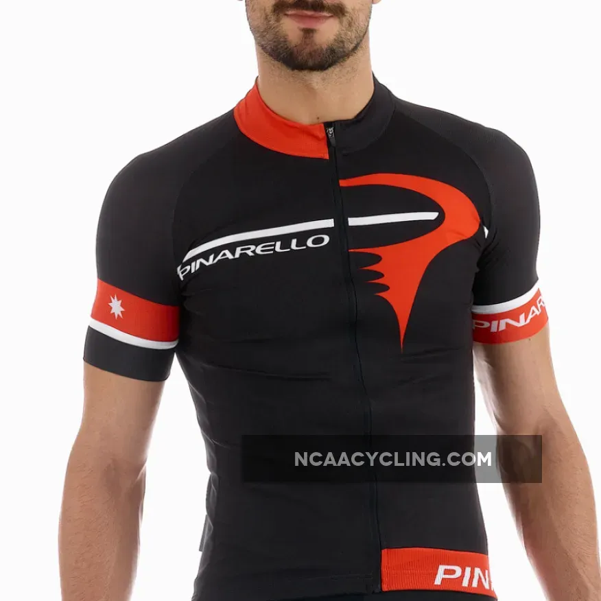 Pinarello Corsa Gara Jersey - Black Red New Releases