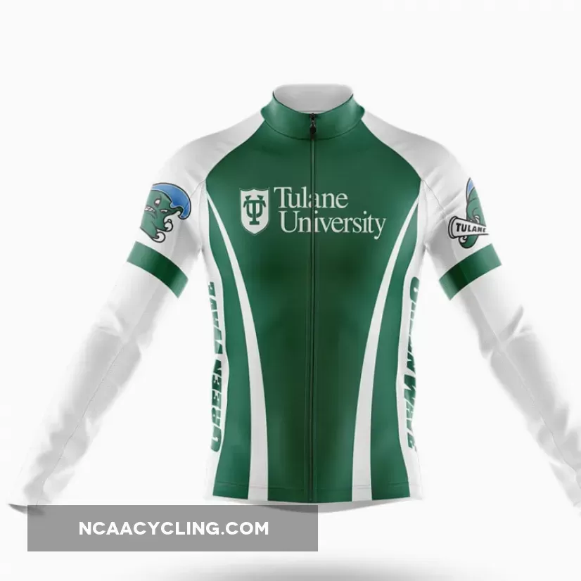 Online Tulane University Long Sleeve Cycling Jersey Only