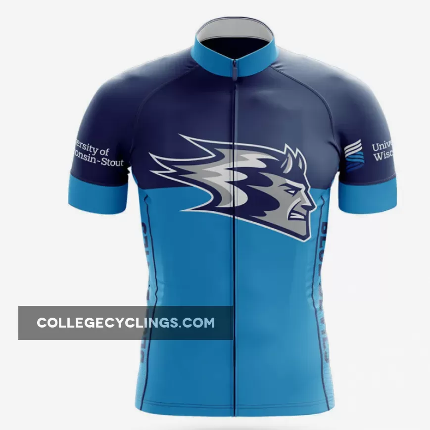 University of Wisconsin-Stout V2 - Men's Cycling / Jersey Only
