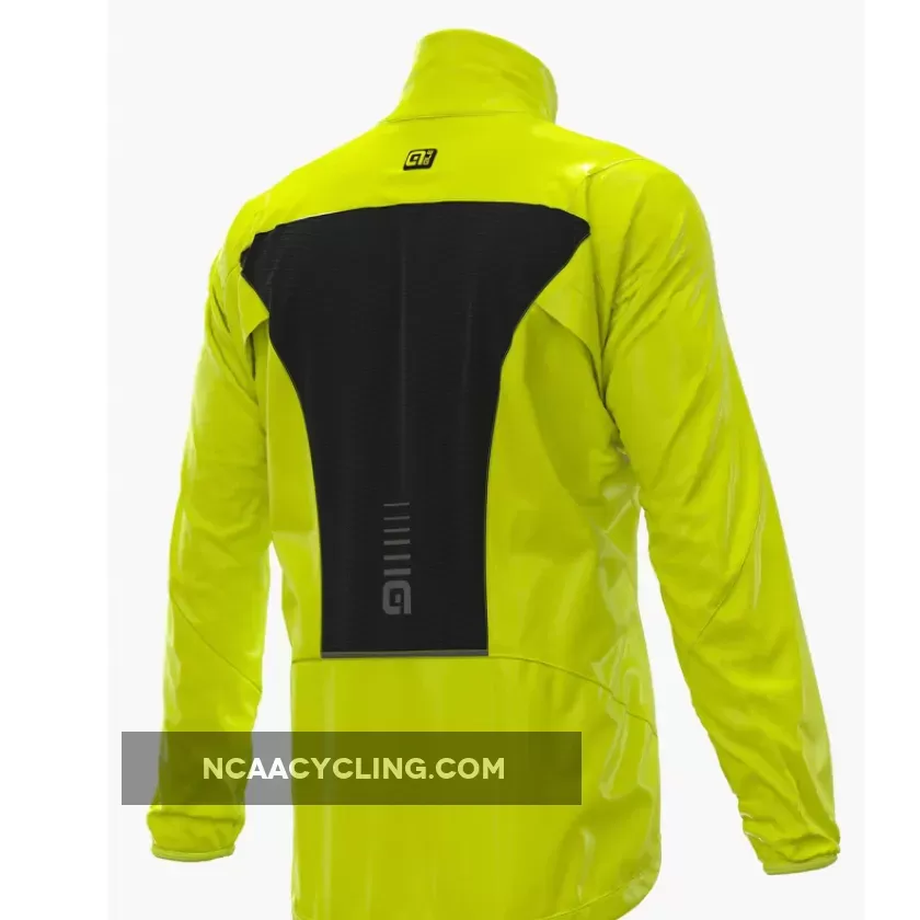 ALE' Guscio Klimatik Light Pack Yellow Black Jacket,