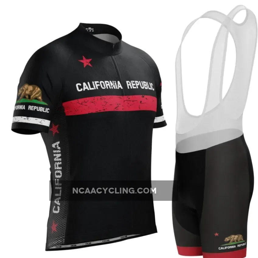 Men's California Republic Short Sleeve Cycling Kit