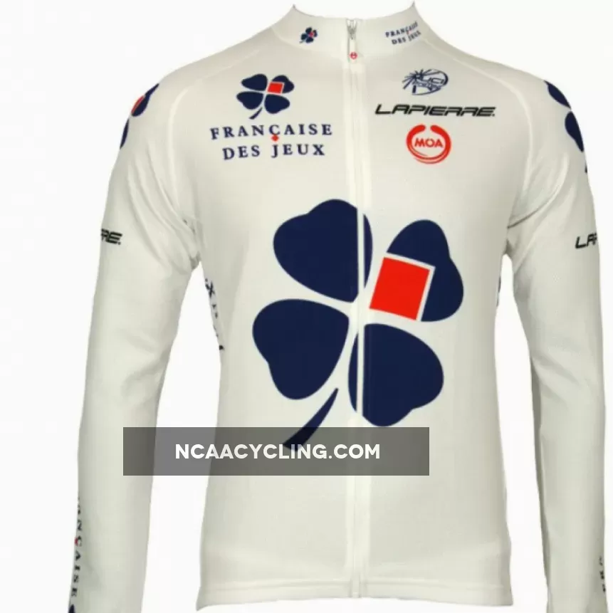 Francaise des Jeux (FdJ) 2010 Radsport-Profi-Team - Long Sleeve Jersey