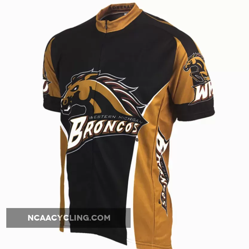 NCAA WMU Western Michigan University Broncos Cycling Jerseys
